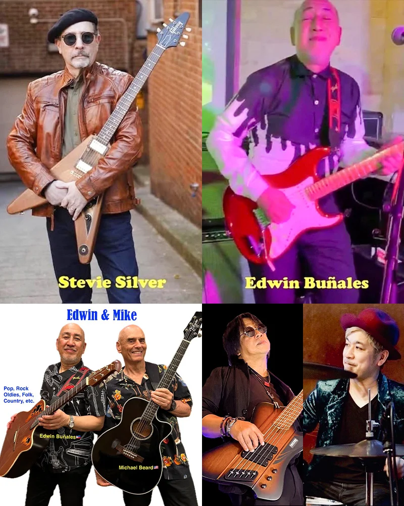 Stevie（vo, gt） Edwin Bunales（vo, gt） Mike Beard（vo, gt） Road Abutin（ba） 三村翔太（dr）