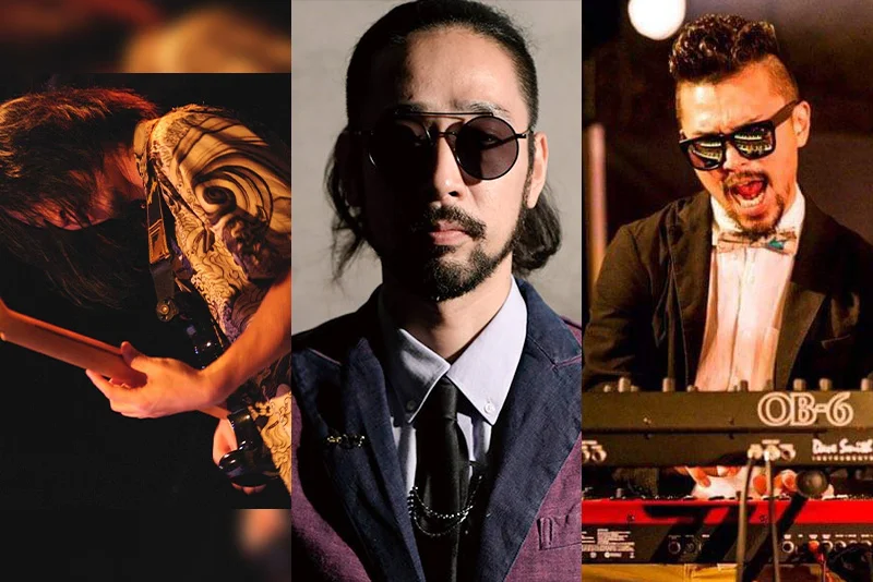 "弓倉 尚真 （Gt） オージー 津田 （Gt） 坂野 雄亮 （Key or Pf） "